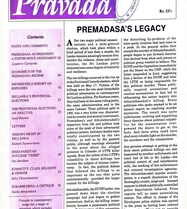 Pravada Vol. 2 No. 4 (April/May 1993)