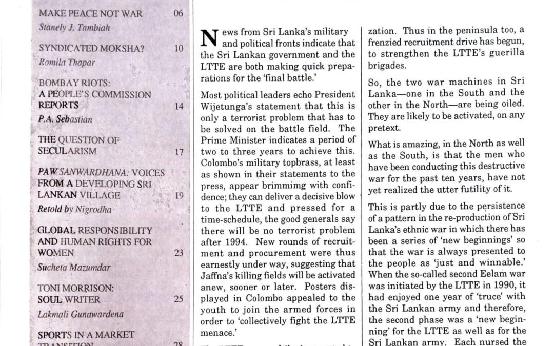 Pravada Vol. 2 No. 9 (October/November 1993)