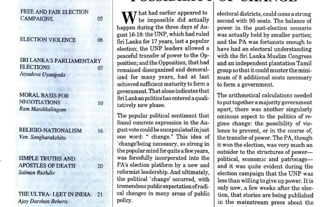 Pravada Vol. 3 No. 5 (July/August 1994)