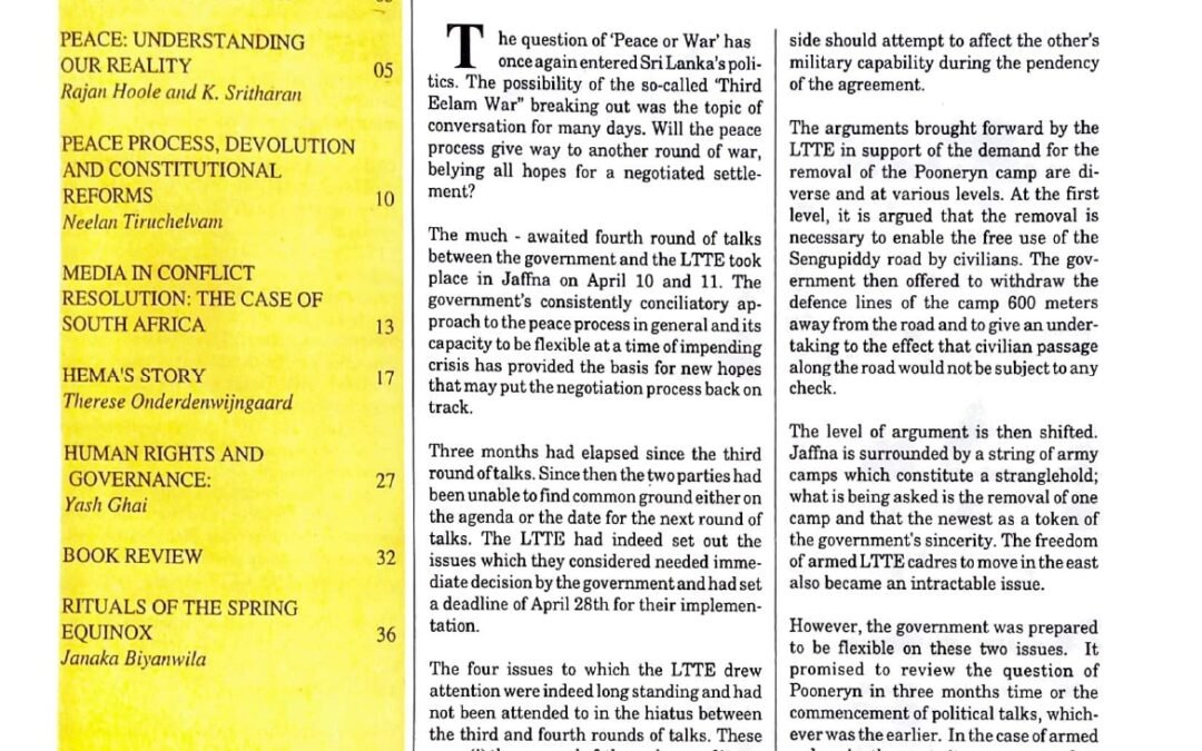 Pravada Vol. 3 No. 11 (March/April 1995)