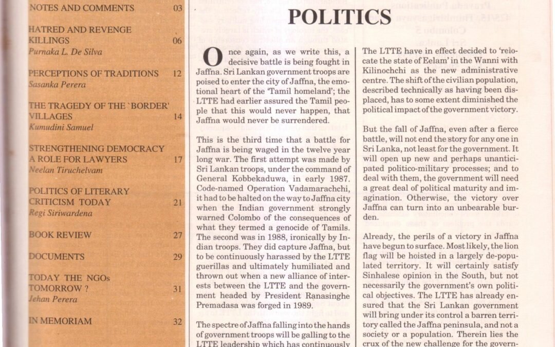 Pravada Vol. 4 No. 4 (November/December 1995)