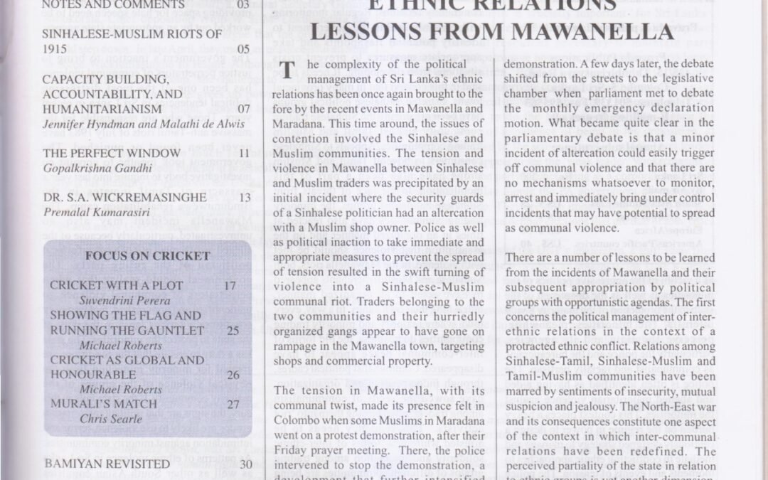 Pravada Vol. 7 No. 2 (2001)