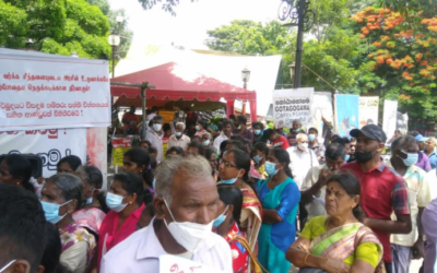 The Solution to the Current Crisis is to Establish a Government Conscious of Workers’ and Farmers’ Rights Ceylon Plantation Workers’ (‘Red Flag’) Union