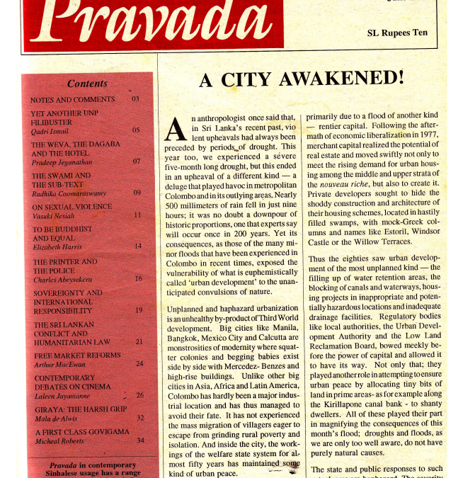 Pravada Vol. 1 No. 6 (June 1992)