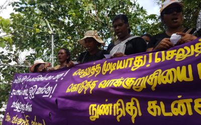 Left Feminism in and after the Aragalaya Chulani Kodikara and Amalini de Sayrah