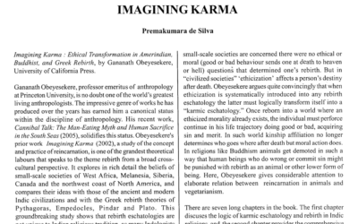 Imagining Karma Premakumara de Silva
