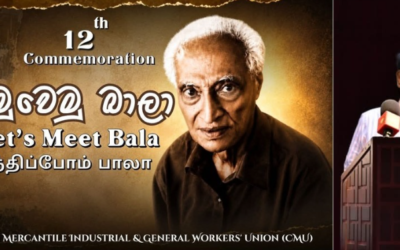 This Government, That Opposition, and the Work Still Ours Lionel Bopage